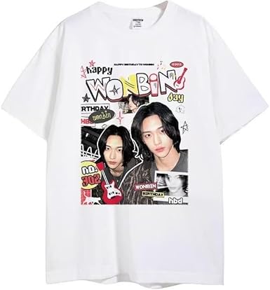 Amazon.co.jp: [さん店] RIIZE ウォンビン グッズ Tシャツ 誕生